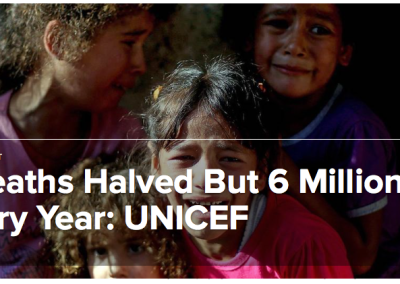 NBC News Article: “Kids Death Halved But…