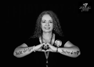 “You Are Not Lost -You Are In My Heart”