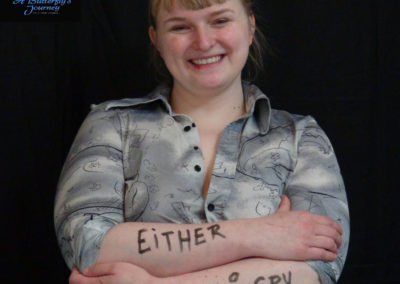 “Either Laugh or Cry”
