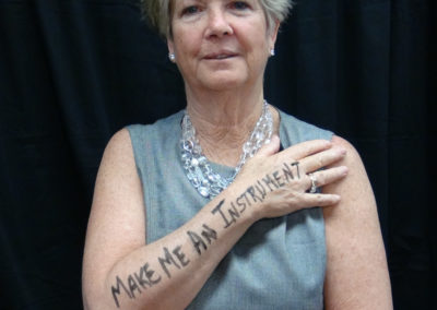 “Make Me An Instrument of Peace”
