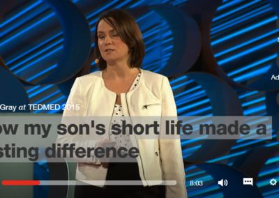 TED Talk: How My Son’s Short Life Made a Lasting Difference
