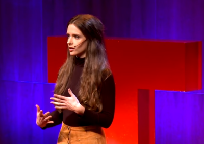 TED Talk: Everything around them is still there, dealing with sudden loss